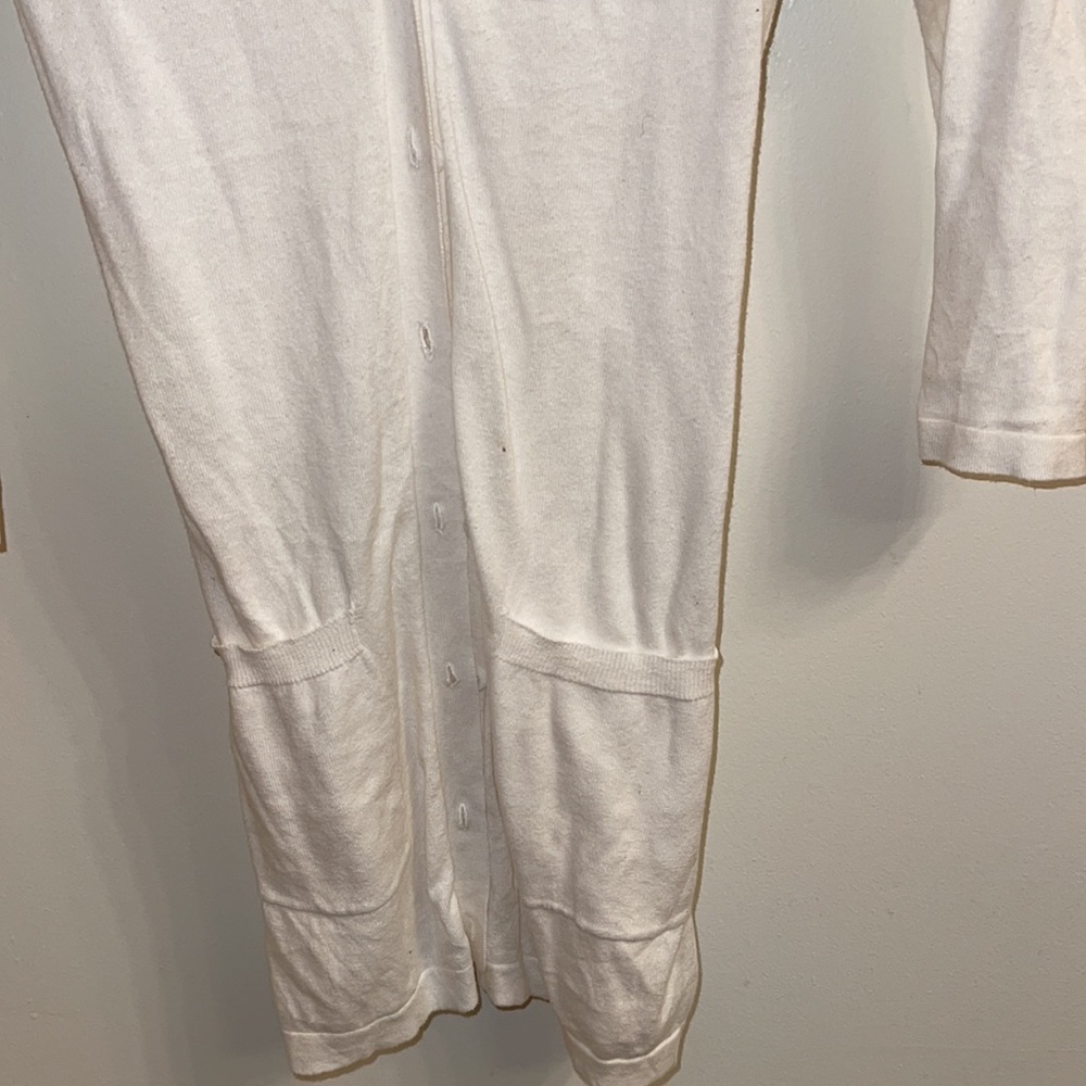 Forever 21 Cardigan Size S Color Cream - Picture 3 of 9